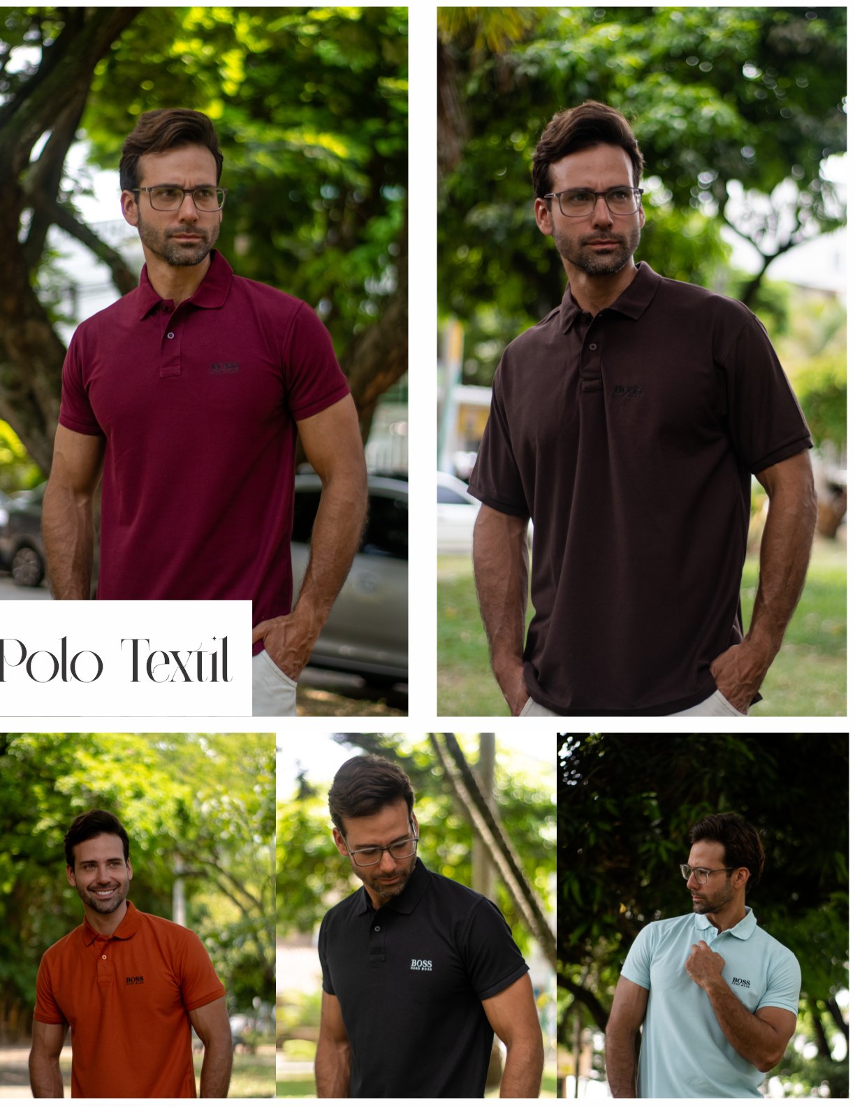 Camiseta tipo polo Hugo Boss