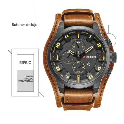 Reloj Curren 8225 Cuero